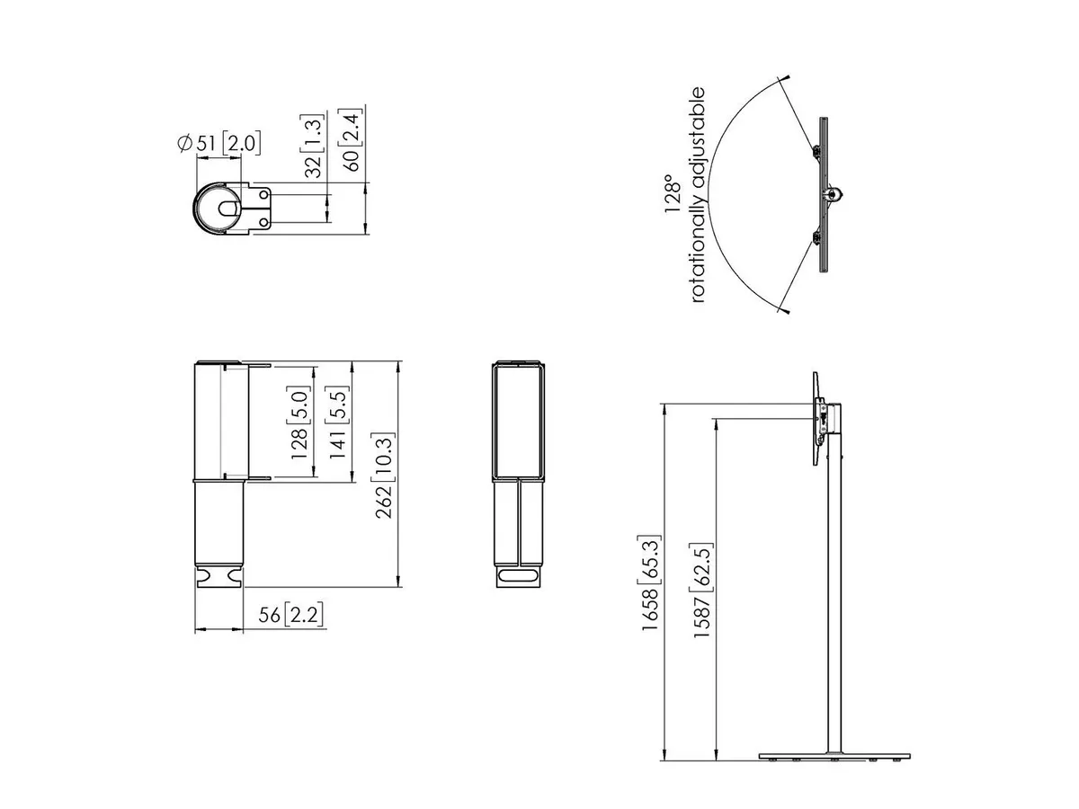 Vogel's Pro Rotationsmodul - Connect-It, zu PFF 1560, PFA 915