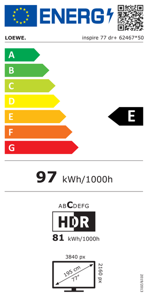 Energy label 6LO-62467D50