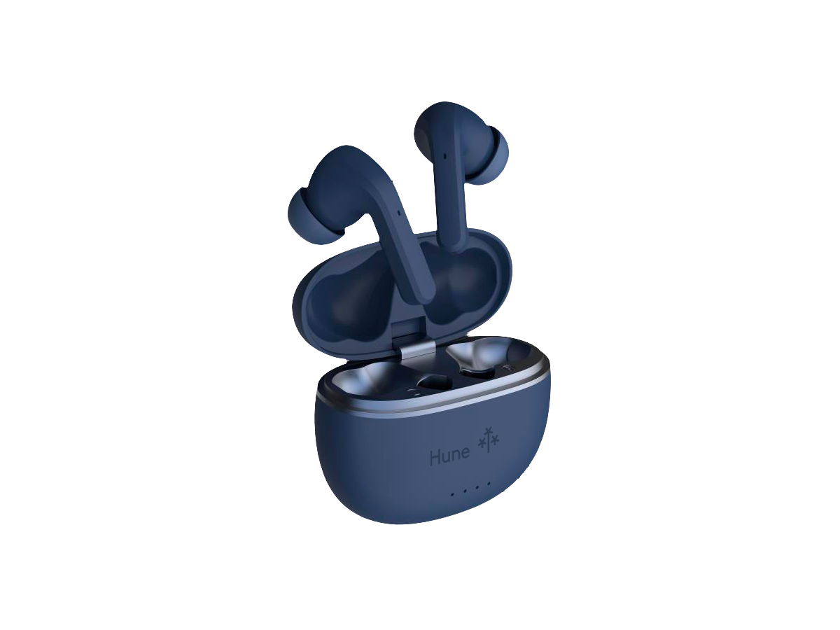 HUNE Kopfhörer TW022 - Ocean blue